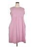 Columbia Solid Pink Casual Dress Size 2X - photo 1