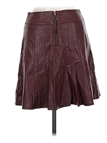 HD in Paris Faux Leather Skirt (view 2)