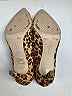 Jessica Simpson 100% Leather Animal Print Brown Heels Size 9 - photo 4
