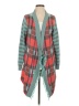 Matilda Jane Plaid Teal Cardigan Size S - photo 1
