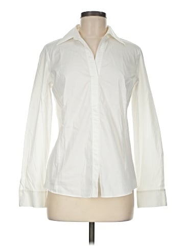 Lafayette 148 New York Long Sleeve Button-Down Shirt (view 1)