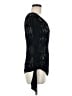 Express 100% Rayon Black Long Sleeve T-Shirt Size M - photo 4