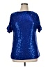 Unbranded Blue Short Sleeve Blouse Size XL - photo 1