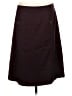 Talbots Solid Burgundy Wool Skirt Size 12 - photo 1