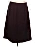 Talbots Solid Burgundy Wool Skirt Size 12 - photo 2