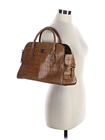 MICHAEL Michael Kors Leather Satchel (view 2)