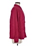 Express 100% Polyester Burgundy Long Sleeve Blouse Size M - photo 4