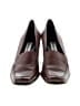 Etienne Aigner 100% Leather Burgundy Heels Size 9 1/2 - photo 2