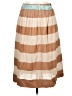 So Nice Stripes Tan Casual Skirt Size 11 - photo 2