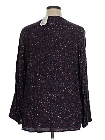 Cj Banks Long Sleeve Blouse (view 2)