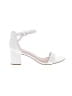 Bamboo White Sandals Size 7 1/2 - photo 1