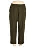 Ann Taylor LOFT Solid Green Casual Pants Size L - photo 1