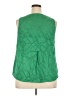 Daniel Rainn 100% Cotton Green Sleeveless Blouse Size 2X - photo 2