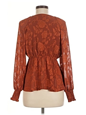 Francesca's Long Sleeve Blouse (view 2)
