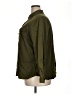 Old Navy 100% Cotton Solid Green 3/4 Sleeve Button-Down Shirt Size XXL - photo 5