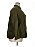 Old Navy 100% Cotton Solid Green 3/4 Sleeve Button-Down Shirt Size XXL - photo 4