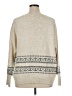 CeCe Print Tan Pullover Sweater Size XL - photo 2