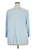 Banana Republic Blue 3/4 Sleeve Blouse Size XXL - photo 2