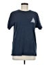 Vans 100% Cotton Chevron-herringbone Blue Short Sleeve T-Shirt Size M - photo 1