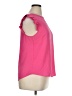 Monteau Pink Short Sleeve Top Size XL - photo 4