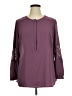 Apt. 9 100% Polyester Burgundy 3/4 Sleeve Blouse Size 1X - photo 1