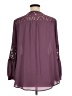 Apt. 9 100% Polyester Burgundy 3/4 Sleeve Blouse Size 1X - photo 2
