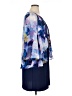 Dana Buchman 100% Polyester Blue Cocktail Dress Size XL - photo 4