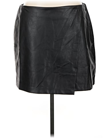 Old Navy Faux Leather Skirt (view 1)