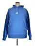 Adidas 100% Recycled Cotton Blue Pullover Hoodie Size 2X (estimated) - photo 1