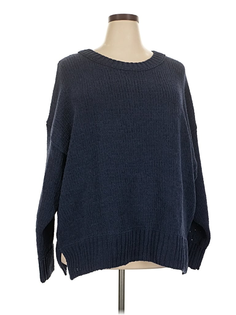 Aerie Pullover Sweater In Blue
