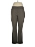 dalia Solid Gray Active Pants Size XL - photo 1