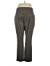 dalia Solid Gray Active Pants Size XL - photo 2