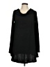 Umgee Solid Black Pullover Sweater Size L - photo 1