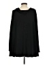 Umgee Solid Black Pullover Sweater Size L - photo 2