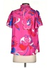 Sugarlips 100% Polyester Pink Short Sleeve Blouse Size XS - photo 2