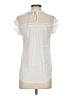 Daniel Rainn 100% Rayon Ivory Short Sleeve Blouse Size XS (petite) - photo 2