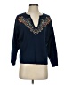 Moth Blue Pullover Sweater Size S - photo 1