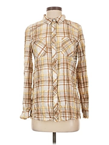 We the Free Long Sleeve Button-Down Shirt (view 1)