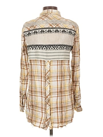 We the Free Long Sleeve Button-Down Shirt (view 2)
