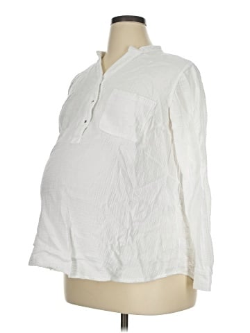 Isabel by Ingrid + Isabel Long Sleeve Blouse (view 1)