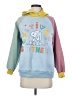 Romwe Blue Sweatshirt Size 4 - photo 1