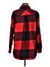 Athleta Plaid Red Long Sleeve Button-Down Shirt Size M - photo 2
