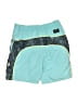Volcom 100% Polyester Color Block Teal Board Shorts Size 4T - photo 2