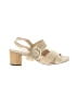 Sole Society Solid Ivory Sandals Size 8 1/2 - photo 1