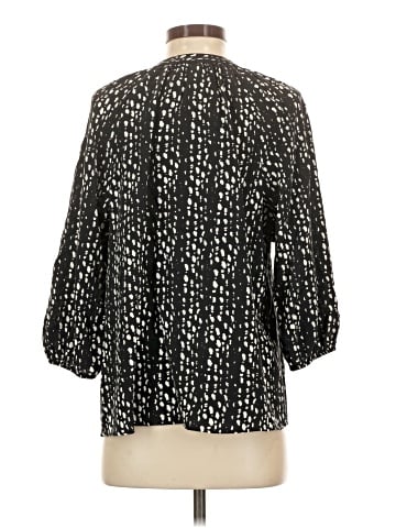 Joie 3/4 Sleeve Silk Top (view 2)