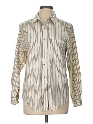 L.L.Bean Long Sleeve Button-Down Shirt (view 1)