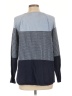 Karen Scott 100% Cotton Color Block Blue Pullover Sweater Size L - photo 2