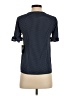 CeCe Polka Dots Blue Short Sleeve Blouse Size XXS - photo 2