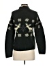 L.L.Bean Stars Black Wool Pullover Sweater Size XS - photo 2