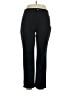 Gloria Vanderbilt Solid Black Casual Pants Size 14 - photo 1